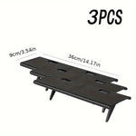 support pliable noir moderne étagère pliante clips magnétiques rangement écologique