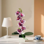 orchidées artificielles fleurs blanches roses intérieur décoration maison bouquet polyesters modernes minimalistes