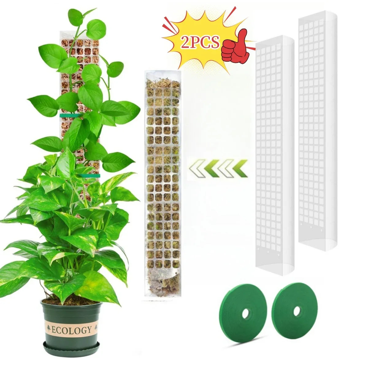 support croissance plantes vertes moderne adhésif pliante pot éco compatibleintérieurextérieur