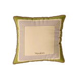 taies d'oreillers carrées modernes carreaux géométriques bleu beige marron velours 45x45cm 55x55cm lit canapé