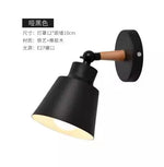 lampe murale moderne industrielle métal bois blanc noir gris rose vert fixée plaque vis