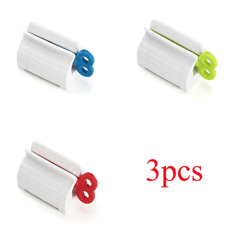 distributeur dentifrice blanc verrouillage bouchon teinture cheveux organisateur moderne porte crevette