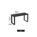 étagère cuisine métal moderne noir structure simple réutilisable multipurpose