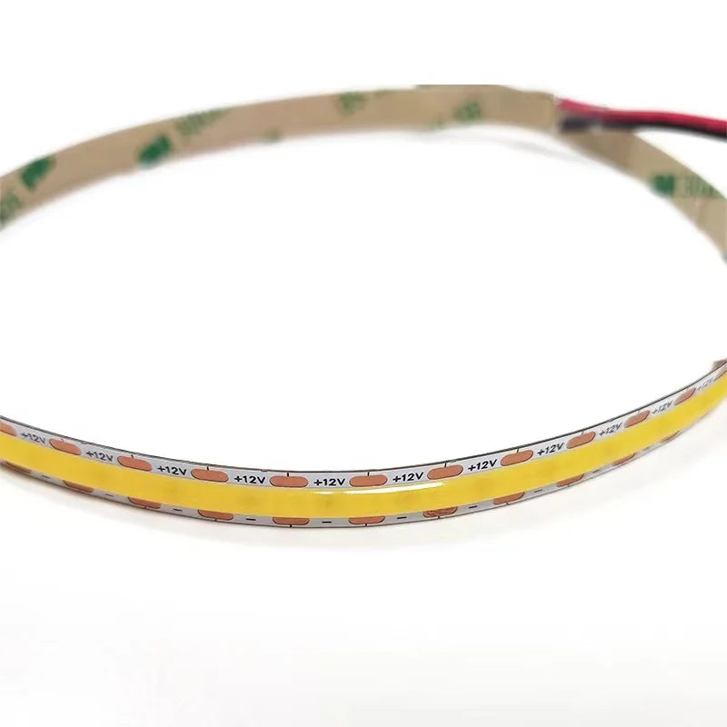 ruban led flexible jaune gris points noirs adhésif connecteurs moderne 3000k 4000k 6500k 12v