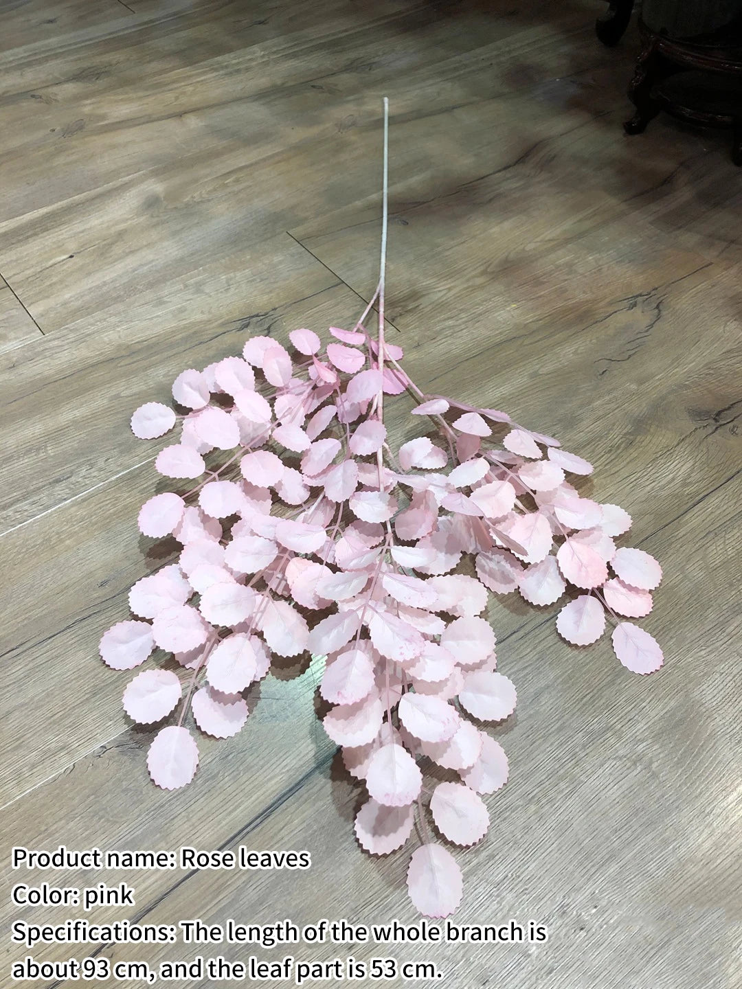 bouquet hortensia soie rose clair feuilles vertes réaliste décoration intérieure mariage anniversaire pendaison crémaillère