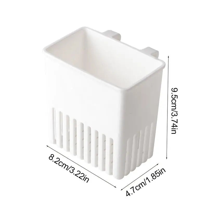 porte couverts blanc moderne clips drainage mur cuisine rangement blanc lisse plastique