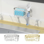 porte savon adhésif contemporain or argent bleu clair 20cm 7.5cm supports