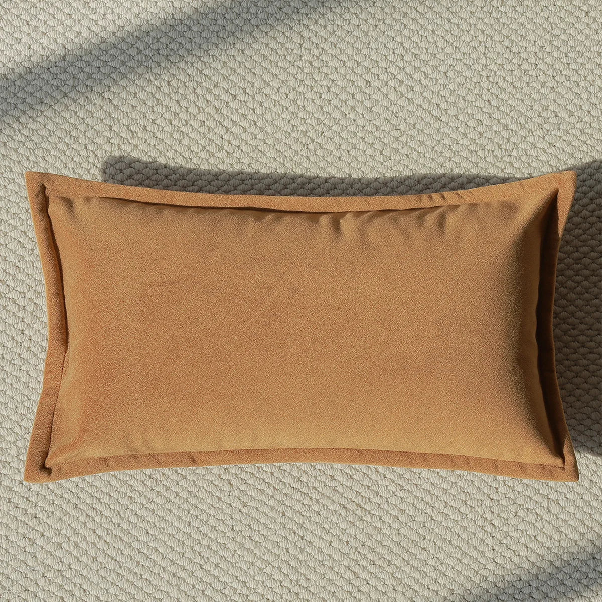 housse coussin géométrique polyester beige marron contemporain opacité 30x50cm 45x45cm décoration maison voiture