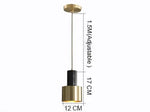 lampe suspension or noir moderne éclairage chambre coucher salle manger fixée mur ampoules led