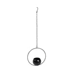 pots fleurs suspendus or noir modernes minimalistes chaîne résistants usure