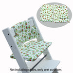 coussin imperméable coton polyester chaise enfant blanc noir moderne plateau repose pieds