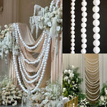 décoration mariage guirlande blanches brillantes classique perforation métal événement saint valentin fiançailles