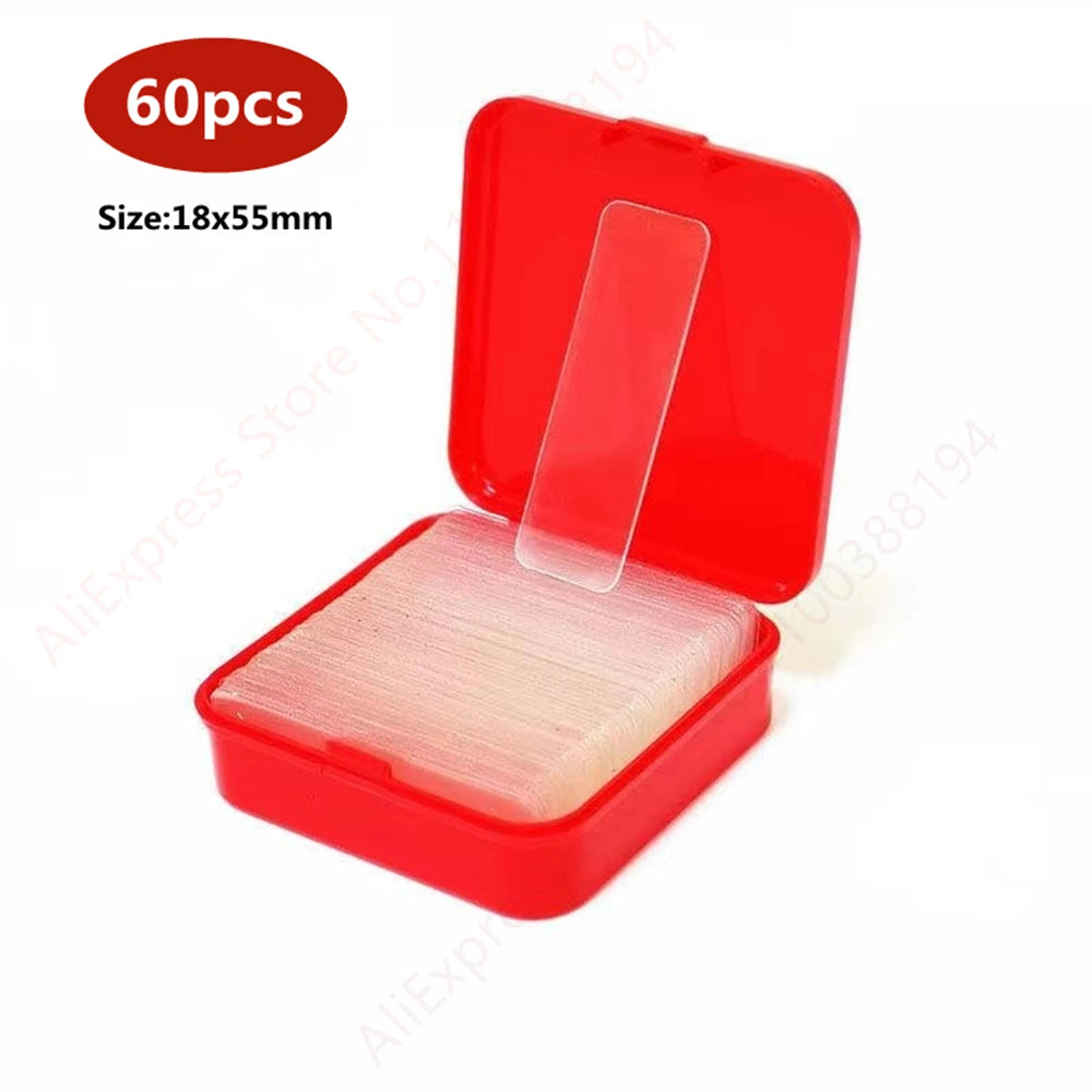 ruban adhésif double face rouge jaune bleu pratique utilitaire salle bain cuisine réutilisable