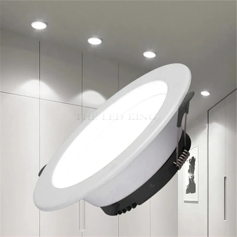 ampoule led spot blanc moderne 220v clips fixation 20w opaque chambre cuisine
