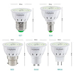 ampoules led uv germicide antibactérienne e14 e27 gu10 uvc stérilisation blanches modernes 20000h
