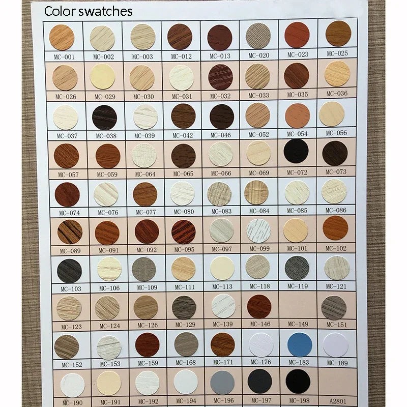 autocollants marron doré vis décoration tiroir meuble bois texture points circulaires résistants eau 96pcs