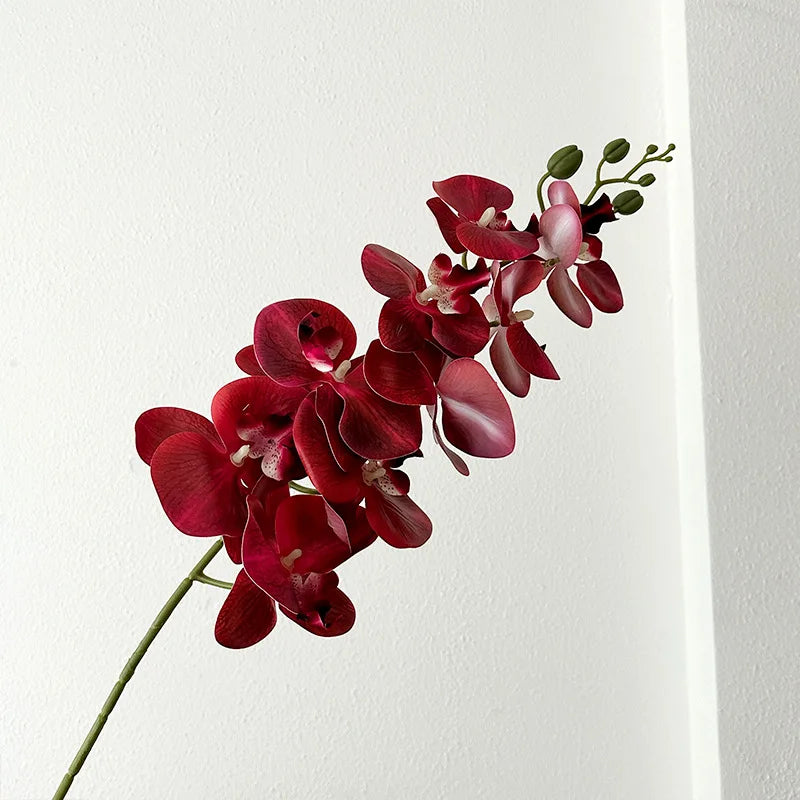 Orchidées artificielles rose violet blanc modernes mariage décoration intérieure festive