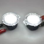lampe voiture led moderne adhésive noir blanc transparent 2400lm 12v