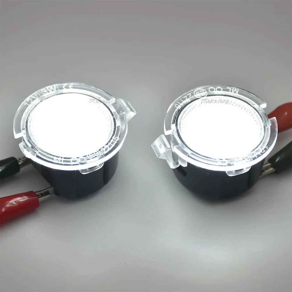 lampe voiture led moderne adhésive noir blanc transparent 2400lm 12v