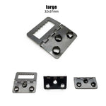 fichets porte noir cintre tableau pratique bricolage bois 32x37mm 13x22mm fixations travaux plat lisses