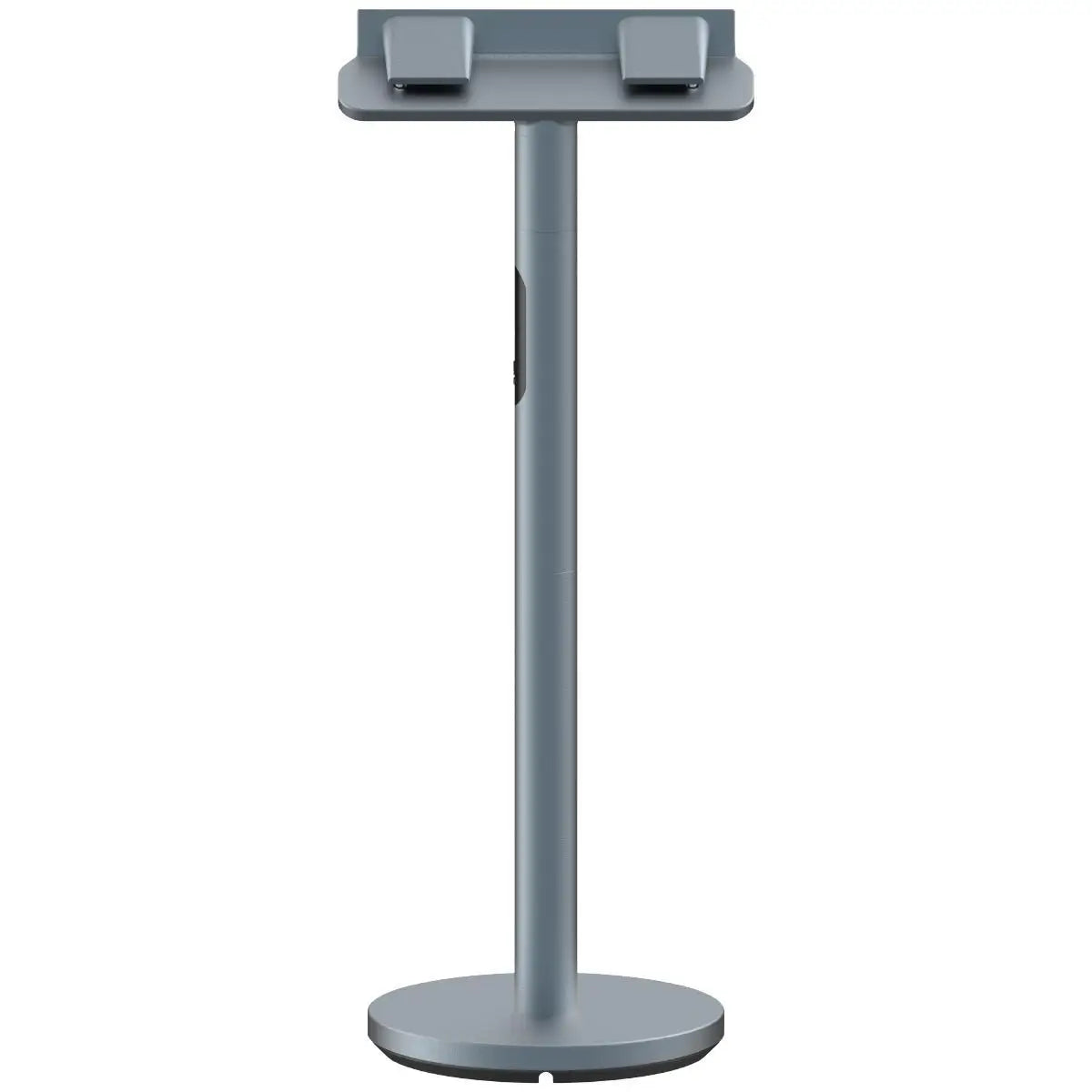 support projecteur réglable 25 65cm gris métallisé lisse moderne câble intégrérotation 360 độ