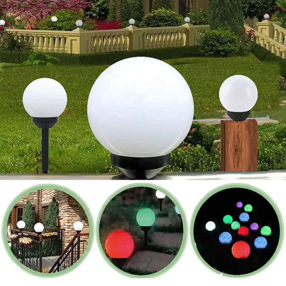 lampe solaire sol blanc moderne étanche ip65 led assemblage piquetextérieur deux lumières
