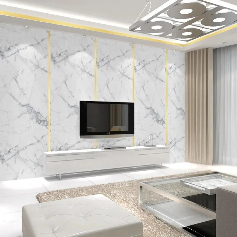 ruban decoratif or argent noir adhésif brillant moderne élégant maison bordure sol imperméable 50m