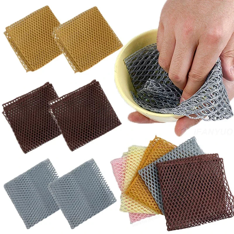 filet pêche maille polyester 30x30cm or gris jaune marron respectueux environnement non stick