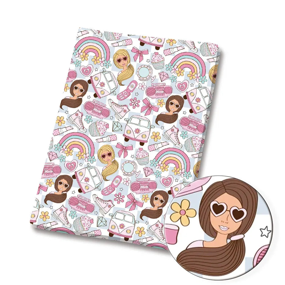 tapis patchwork personnages dessins animés toy story disney princess lion king mickey mouse bleu