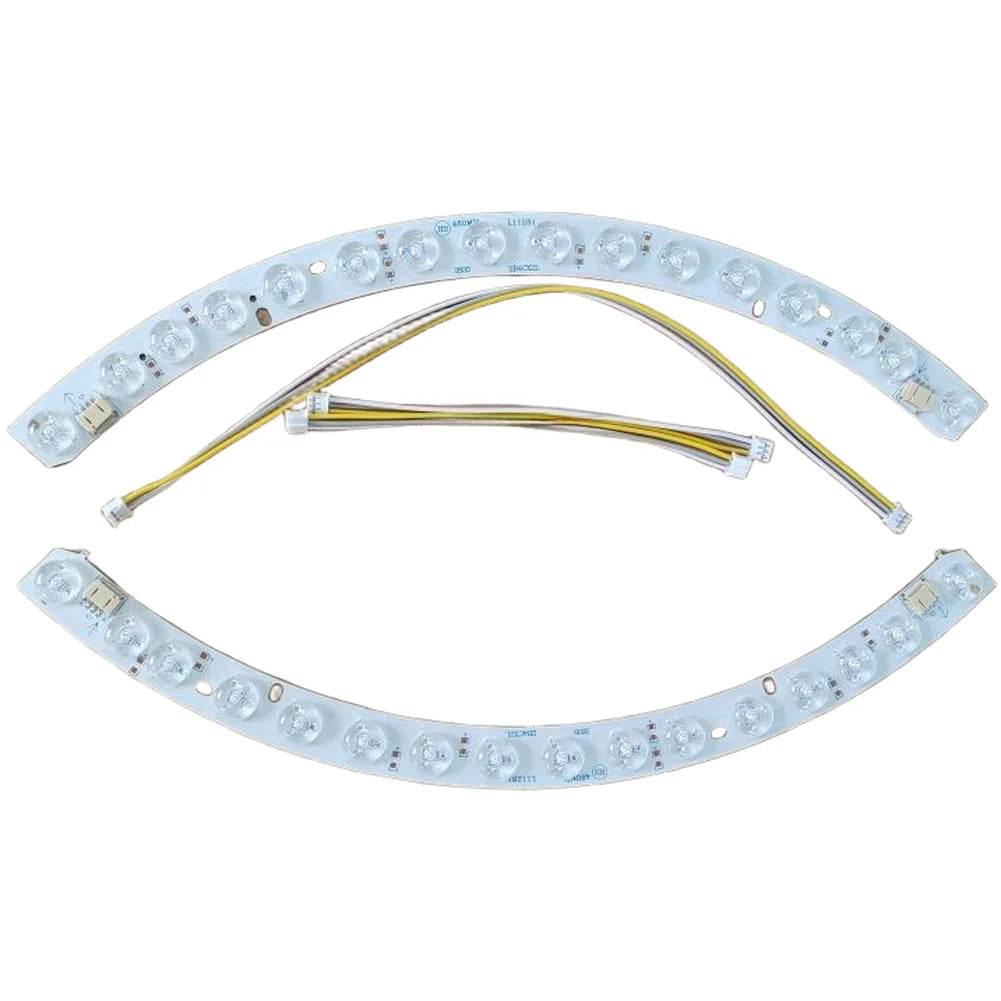 ruban led blanches moderne accessoires magnétiques connecteurs électriques blanc opacité