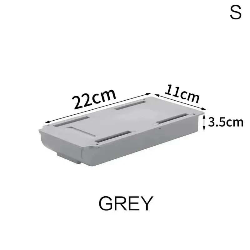 boîtes rangement tiroirs adhésives modernes pratiques blanc noir réutilisables crayons stylos calculatrice