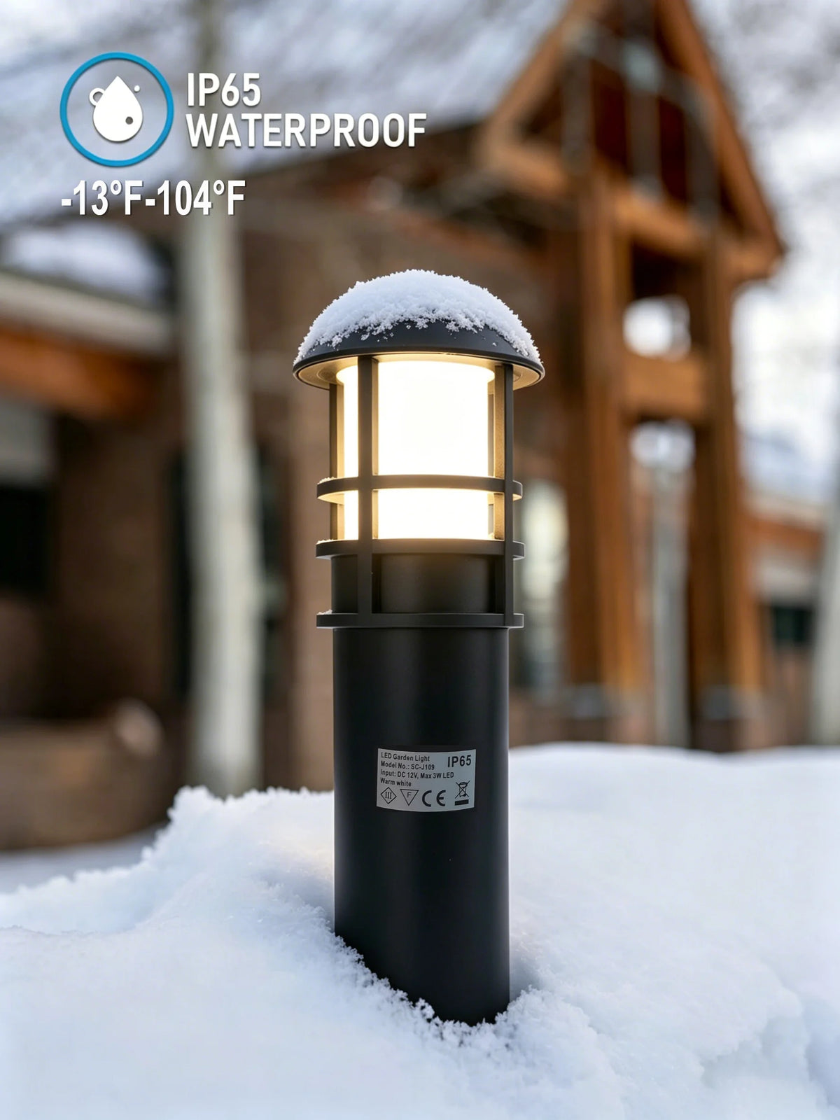 éclairage paysager extérieur led jardin étanche ip65 noir lentille frosted câble double facile moderne