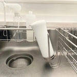 porte savon moderne acier inoxydable blanc clips cuisine imperméable rangement