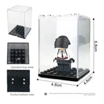 présentoir transparent acrylique boîte rangement figurines lego moderne minimaliste pâques fêtes mariage fiançailles