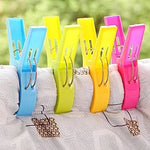 pinces linge modernes plastique rose vert bleu jaune opaques