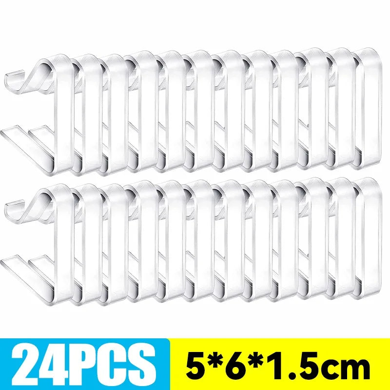 clips table transparents plastique moderne clips antidérapants nappe restaurant