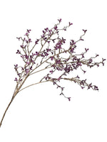 branche artificielle feuilles simples vase décoration intérieure naturelle minimaliste noir jaune rose violet bleu