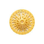 filtre bain moderne perforations bleu blanc jaune orange pratique salle bain