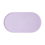 tapis alimentation animaux silicone durable antidérapant imperméable sans BPA rose violet moderne adhésif