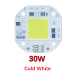 chip led cob 20w 30w 50w blanc blanc chaud connecteurs électriques circuits imprimés modernes