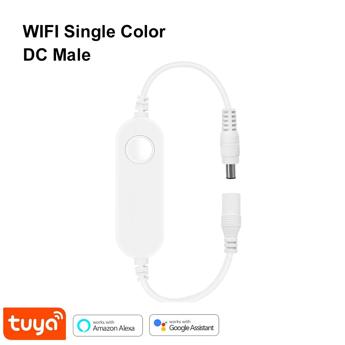 ruban led intelligent blanc moderne controle adhésif app mobile alexa google assistant