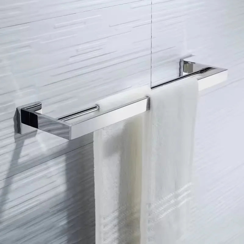 accessoires salle bain chrome moderne porte serviettes porte savon porte papier toilette porte brosse