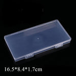 boîtes rangement transparentes modernes réutilisables clips fermeture pratique bijoux articles divers