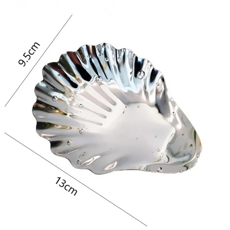 plateau ovale argenté ornements floraux classique fourchette cuillère rangement desserts bijoux collations