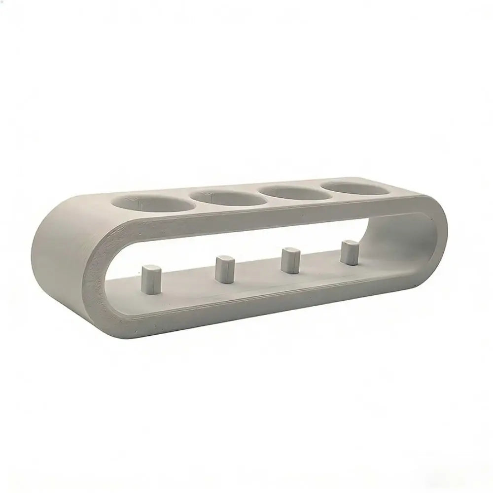 porte brosses dents eléctroniques trous brosse manuelle moderne blanc noir