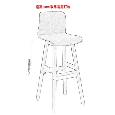 tabouret bar moderne simili cuir noir vert marron gris maison reception commercial