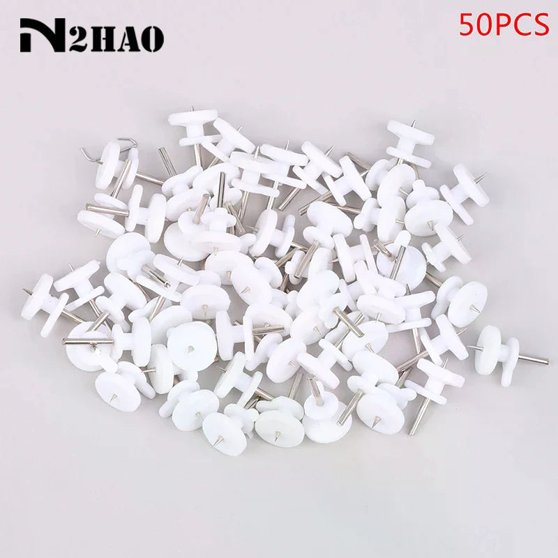 clous tableau blanc classique adhésifs accrocher cadres photos travaux bois maison 50pcs
