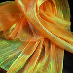 tissu plissé noir vert rose orange blanc mariage robe élégante cérémonie tissu brocart