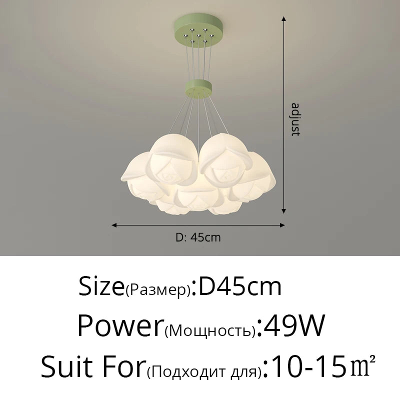 suspension lumineuse moderne fer blanc forme géométrique simple interrupteur tactile flux lumineux variable led
