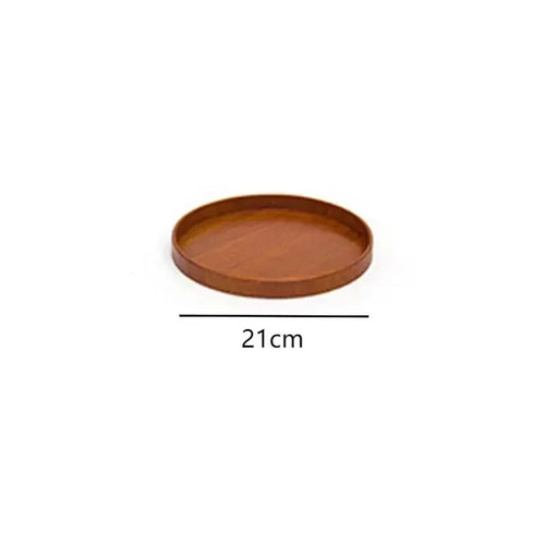 assiettes rondes bois naturel minimaliste dessert collation fruits secs environnement respectueux almacenamiento plateaux maison